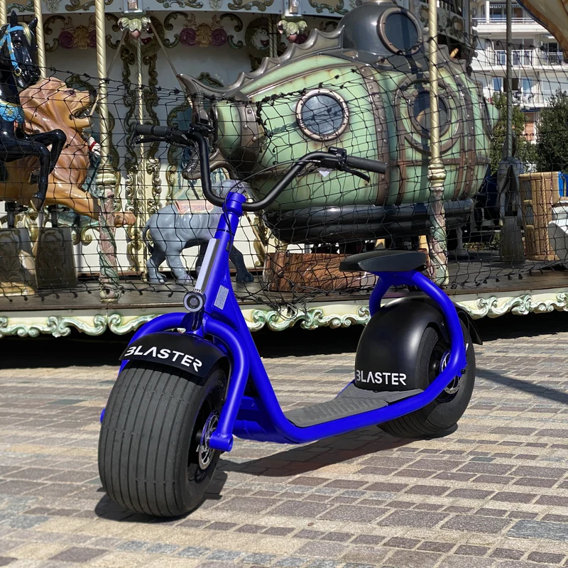 Scooter électrique Blaster bleu Saphir