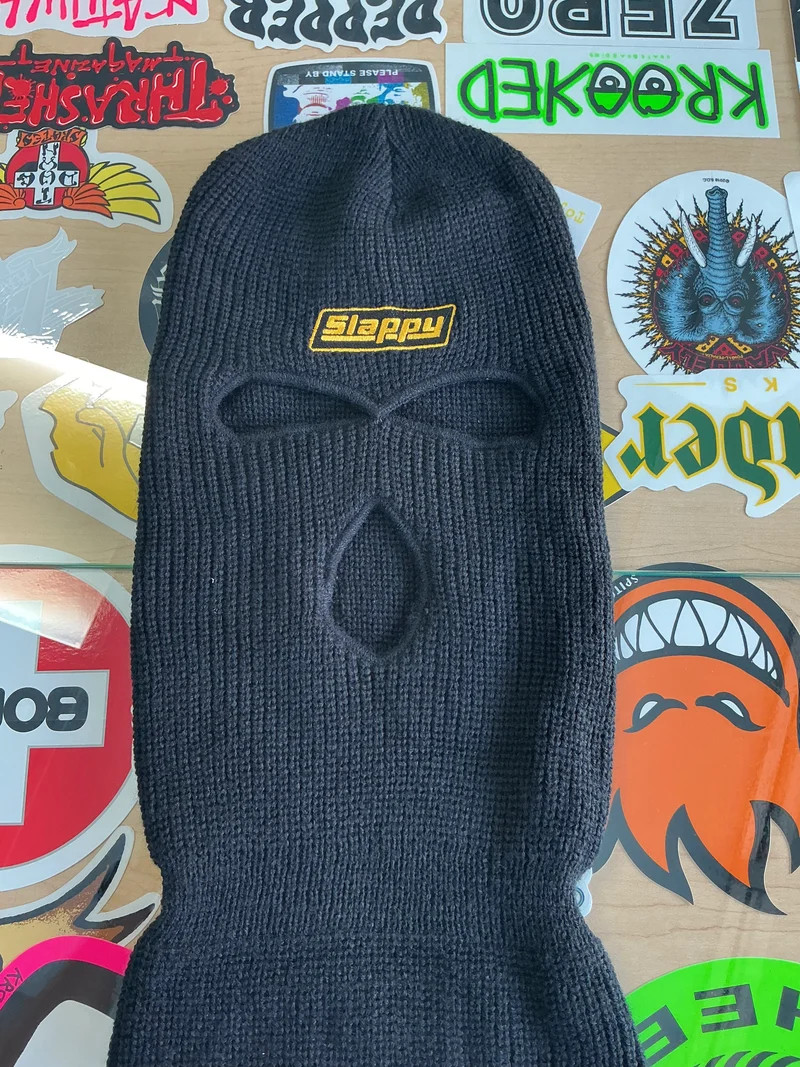 Slappy Mask Beanie - Black