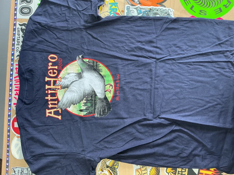 Anti Hero Homers Navy T-Shirt Med