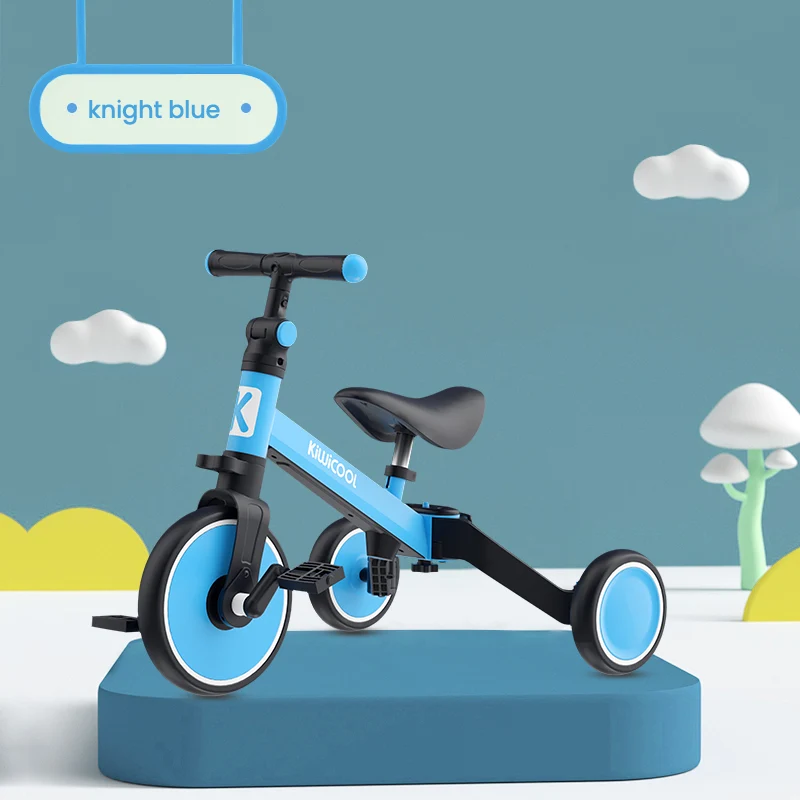 Vélo deux en un pour enfants de 1 à 3 ans, Tricycle multifonctionnel