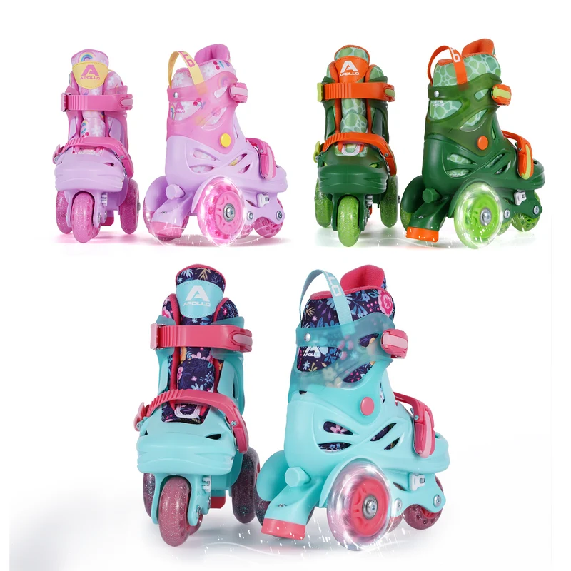My 1st Patins à roulettes réglables pour enfants, taille 26-30,