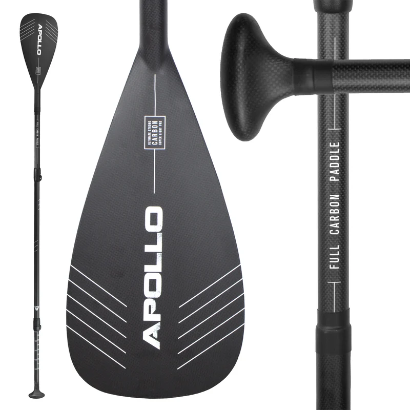 Apollo Pagaie SUP – Pagaie en 3 parties en carbone et fibre de verre