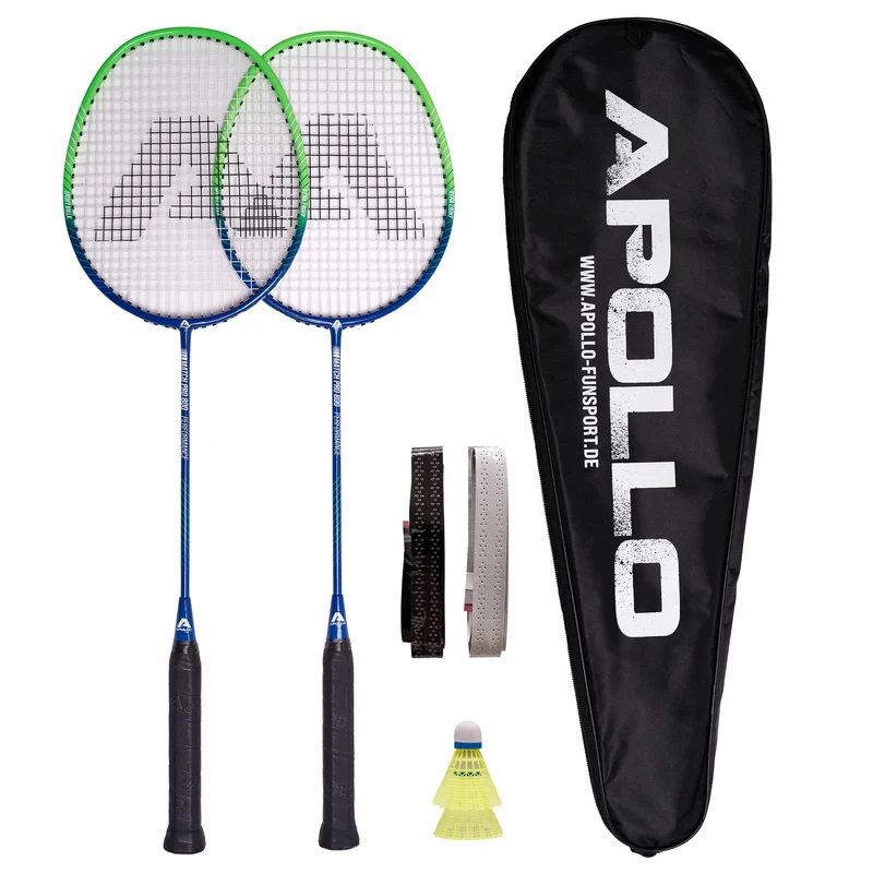 Set de badminton Match Pro 800 – inclus : sac de transport, 2 raquettes, volants