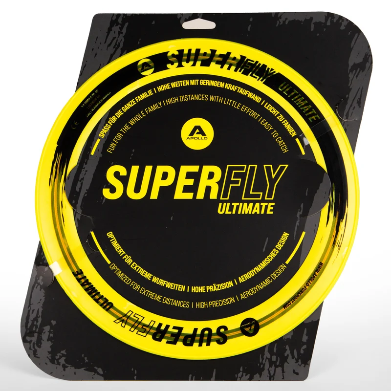 Anneau de lancer Apollo Superfly - Disque Volant Professionnel Aérodynamique