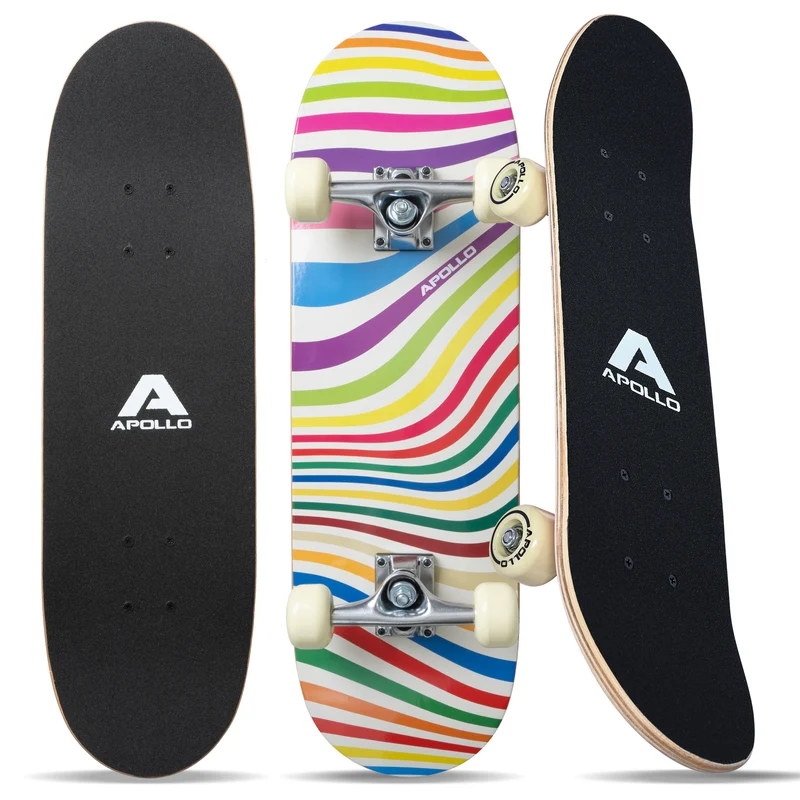 Skateboard pour Enfants - Retro Colors - 71 cm