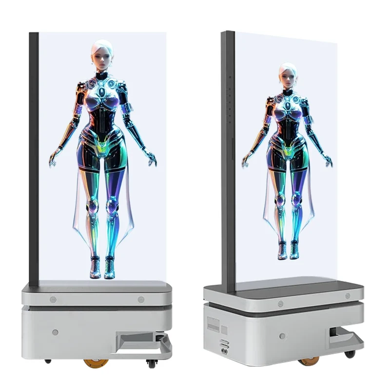 Terminal Holographique 3D sans Lunettes 75" 4K | Affichage Immersif B2B