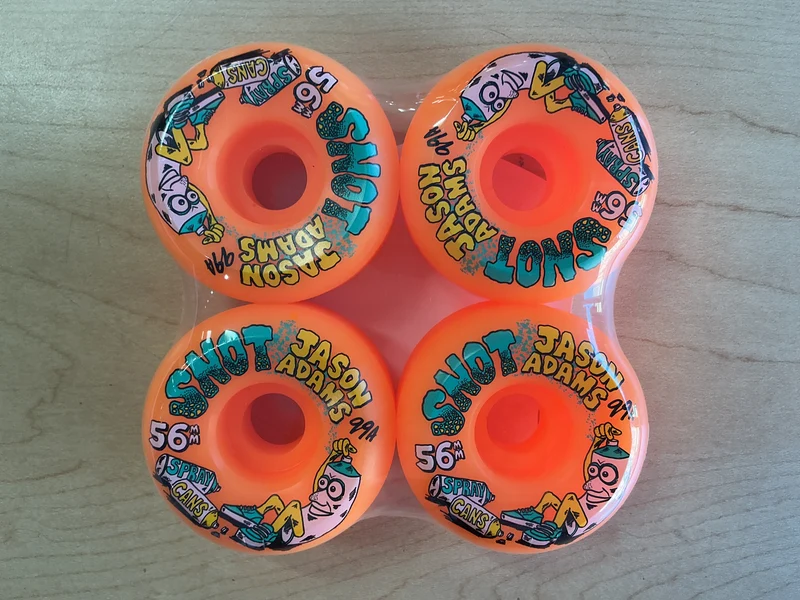 Snot Wheels Jason Adams Spray Cans 56mm 99a