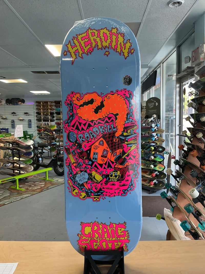 Heroin Craig Scott Scrap Metal Deck 10.0”
