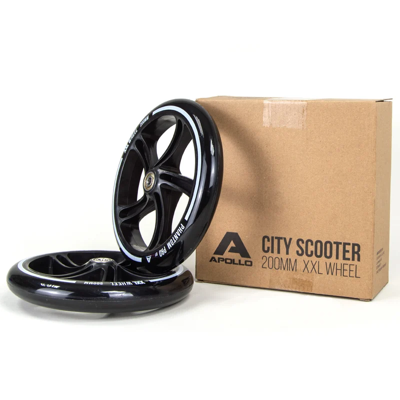 200 MM JEU DE ROUES DE RECHANGE POUR TROTTINETTE DE VILLE - PHANTOM / SPECTRE