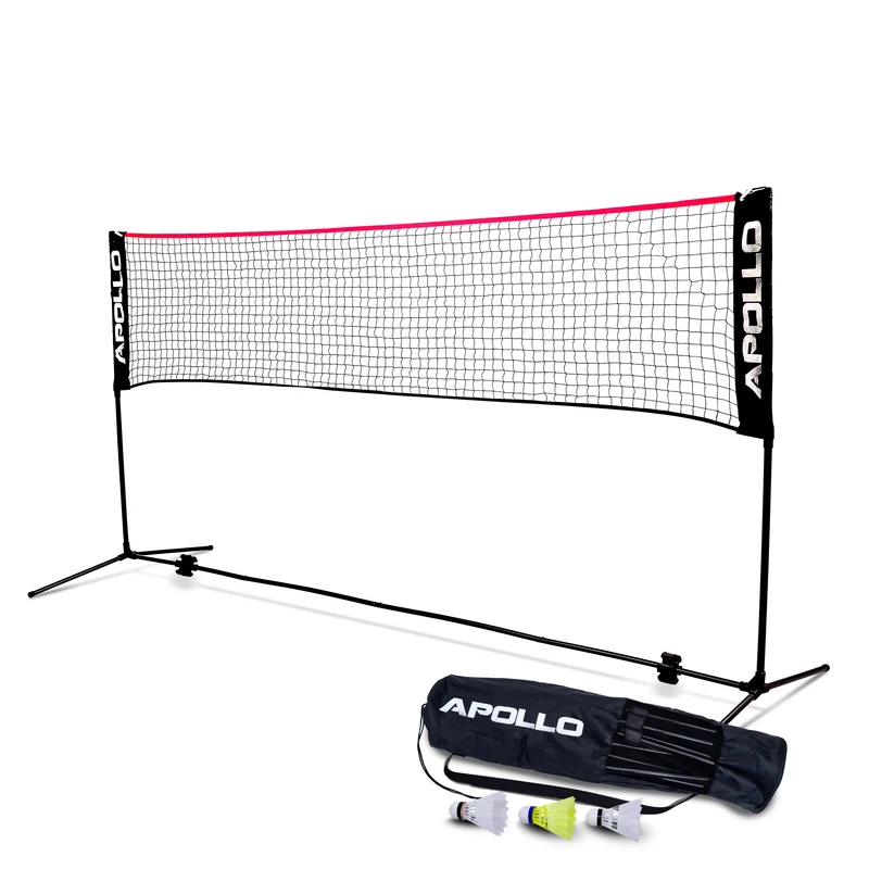 Apollo Filet Badminton - Filet de Volley Ball - différentes tailles et réglables