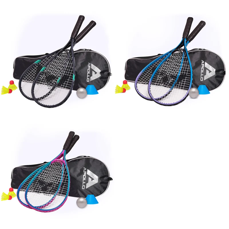 Kit Raquettes Badminton de Différentes Couleurs pour Adulte et Enfant