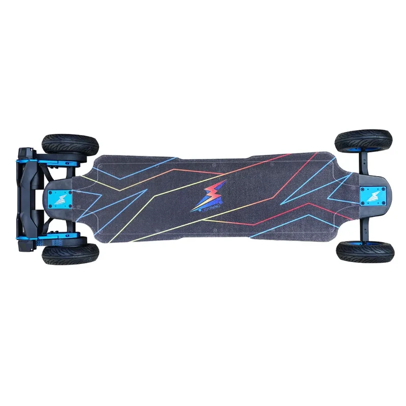 Skateboard électrique Flipsky double moteur et télécommande VX4