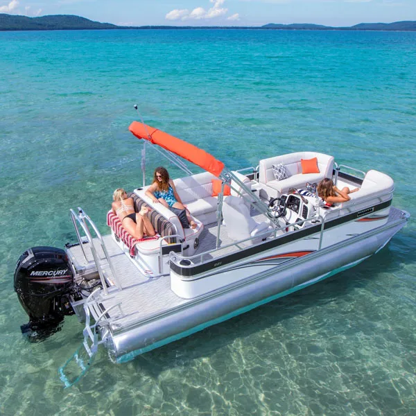 Bateau ponton moteur électrique 18 ft Kinocean – Sport, pêche,