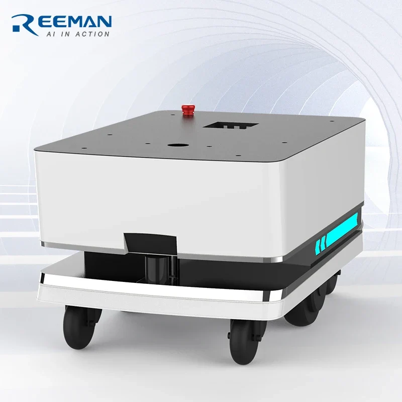 Châssis Robot AGV Intelligent REEMAN – Capacité 80 kg, Lidar Précis