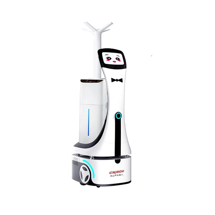 Robot IA de désinfection à pulvérisation Nettoyage rapide