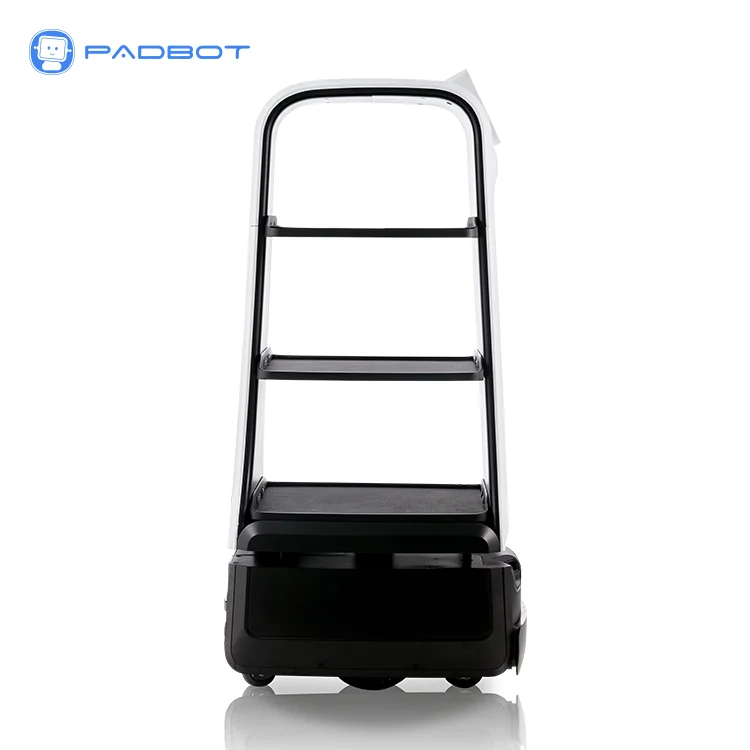 Robot de Livraison Alimentaire PadBot W3 Autonome 3 Étages