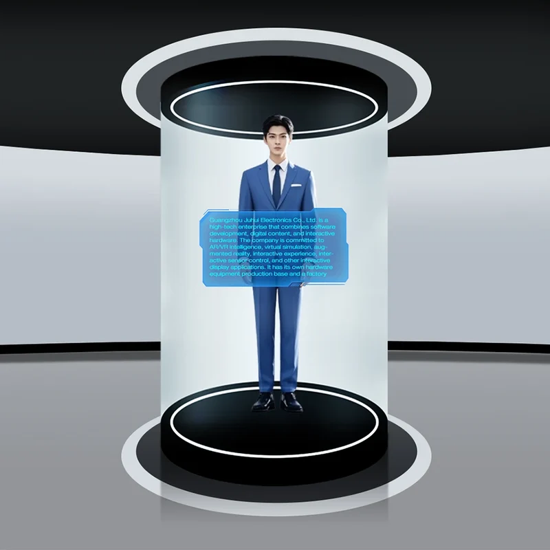 Écran holographique interactif Plug‑Play Affichage 3D immersif