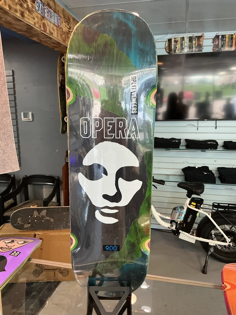 Opera Triple Torn Big Mask Deck 9”