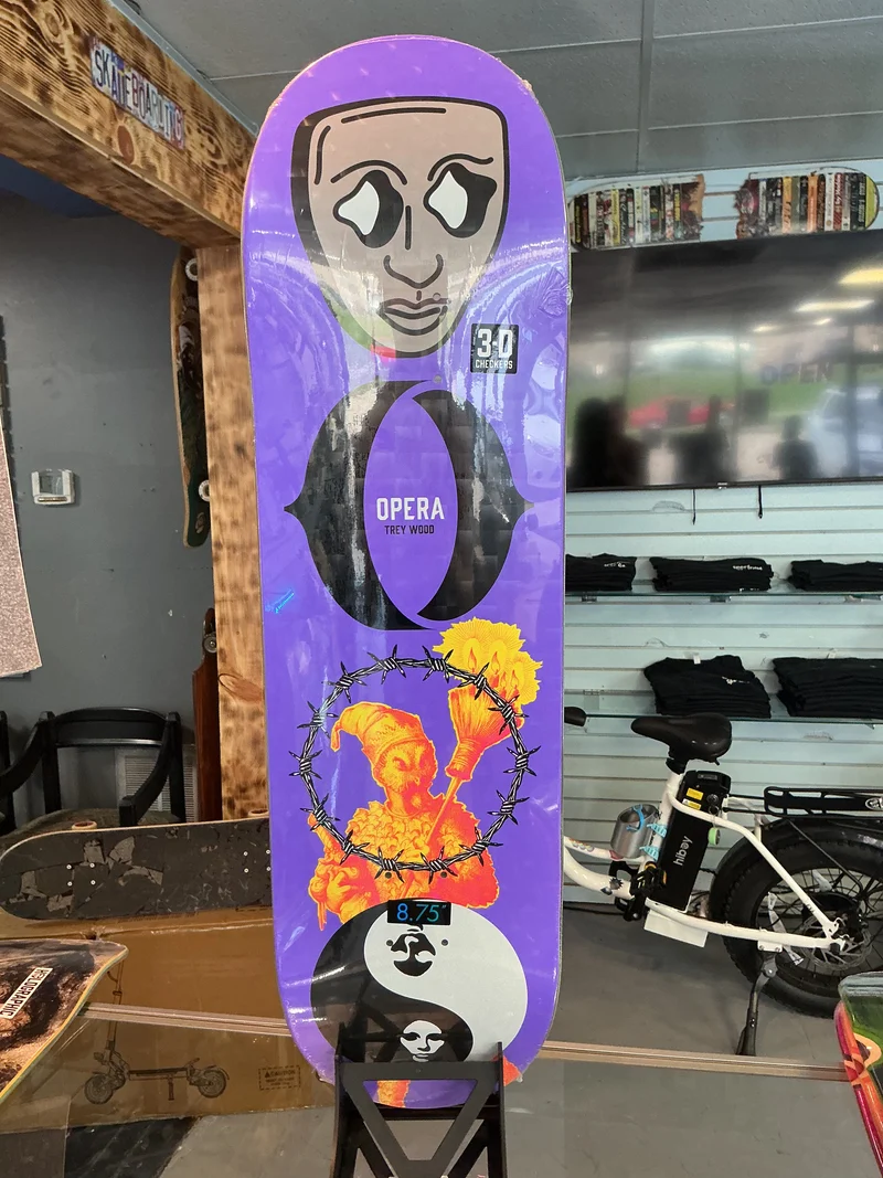Opera Trey Wood Piece Deck 8.25”