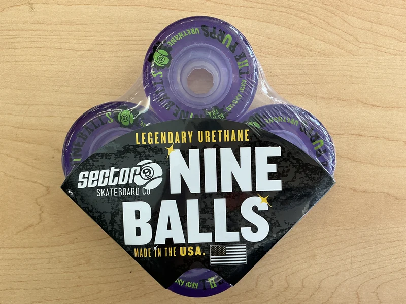 Sector 9 Nine Balls Wheels 65mm 78a