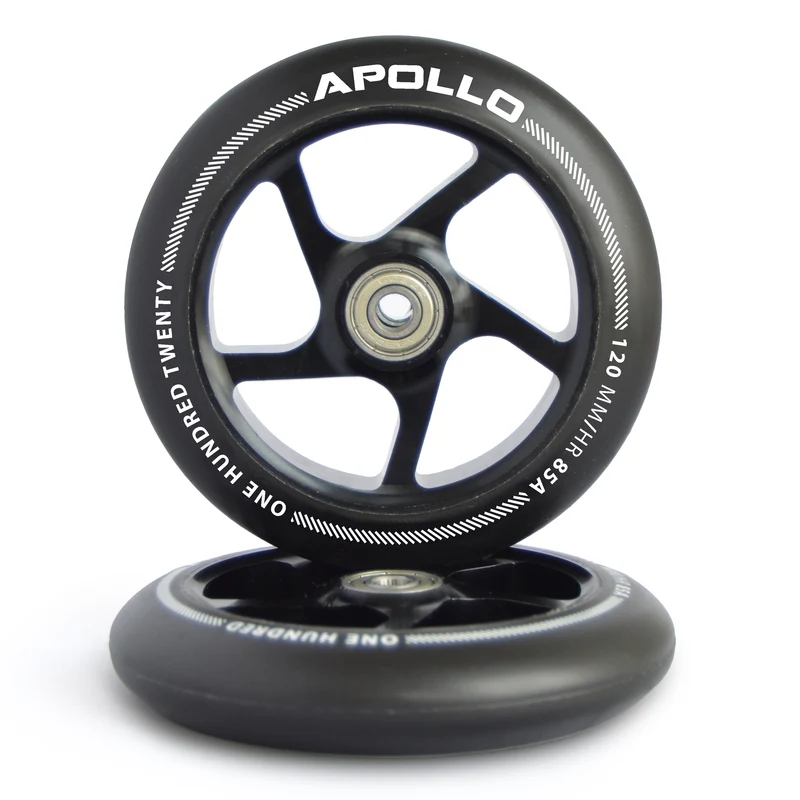 Roues trottinette freestyle - Paire de roues série Pro 120mm