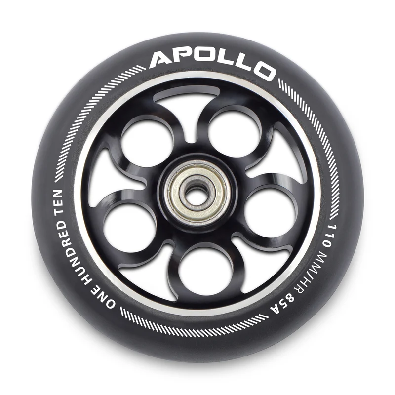 Kit de roues de rechange pour trottinette freestyle Pro Wheels 110mm - roulements ABEC9