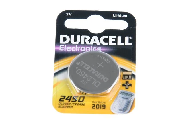 Duracell Pile CR2450 3V Lithium plate blister à 1