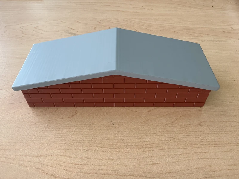Teak Tunning Brick Up Down Fingerboard Ledge - 9 inch-carbon copy ramps