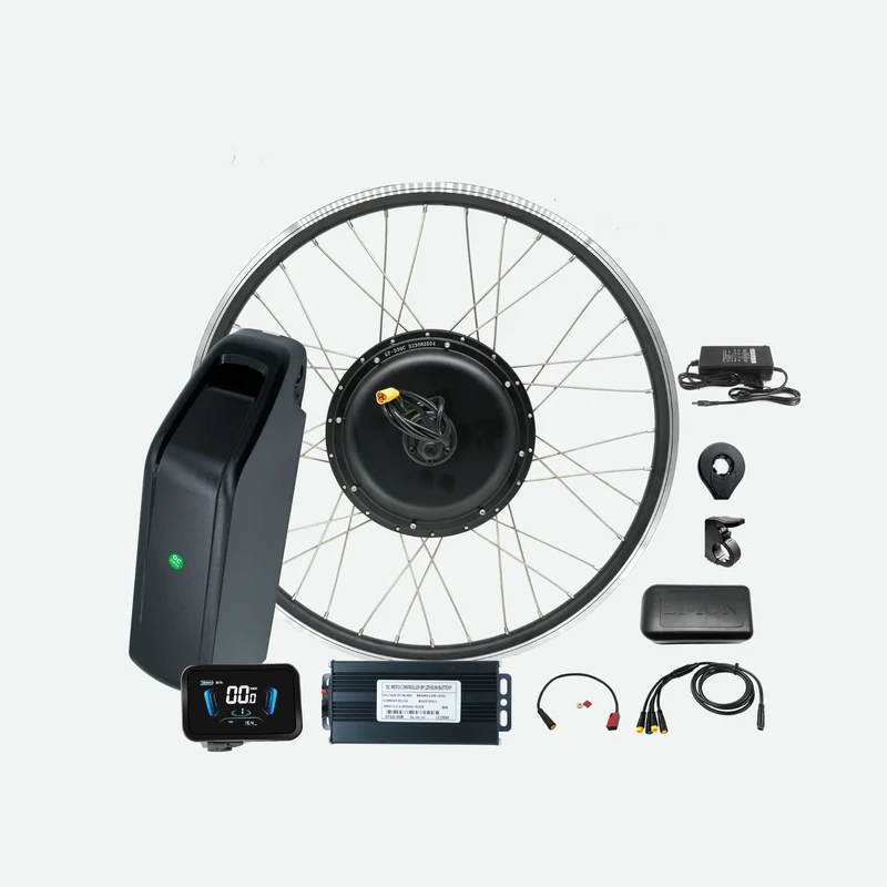 eSoulbike™ 48V 1000W Gearless Rear Hub Wheel Ebike Conversion Kit