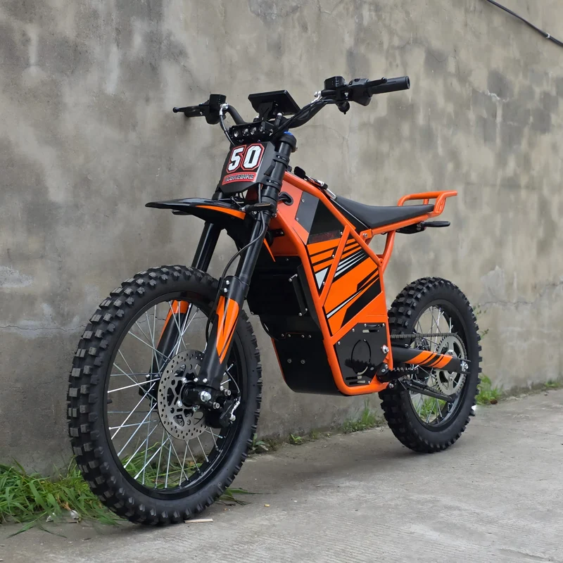HCBK X50-Trail | Moto Cross Électrique 10000W 72V | 100 km/h – 120 km Autonomie