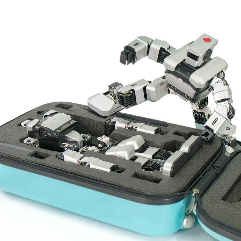 Robot Programmable Humanoïde Alpha 1X avec Étui | Initiation Codage STEM