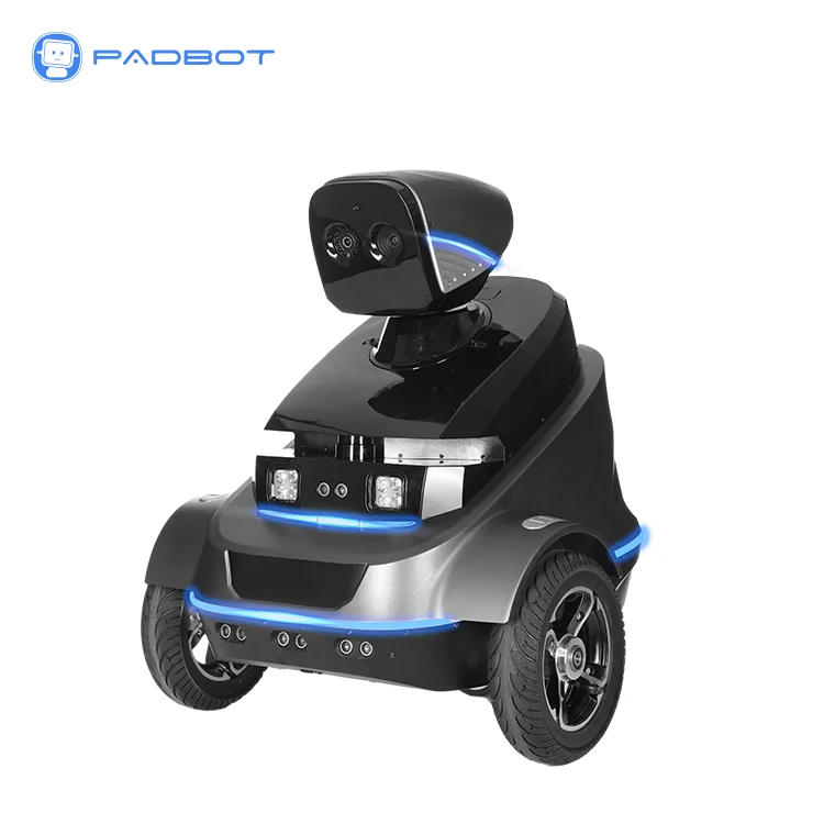 Robot de Sécurité Autonome PadBot S2 | Patrouille & Surveillance B2B