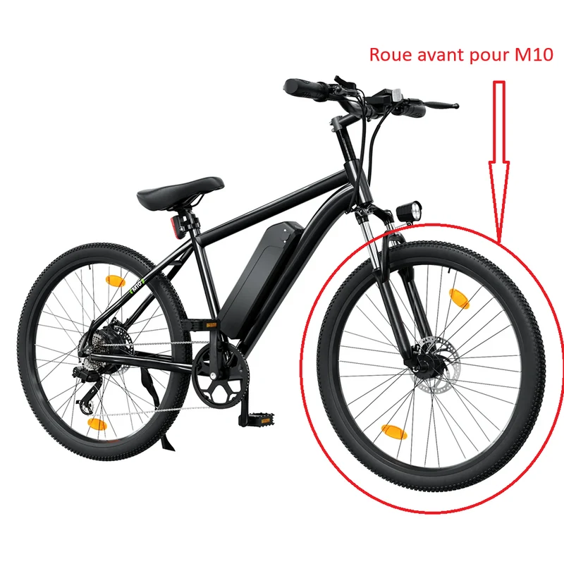 Roue avant ou arrière pour vélo électrique M10