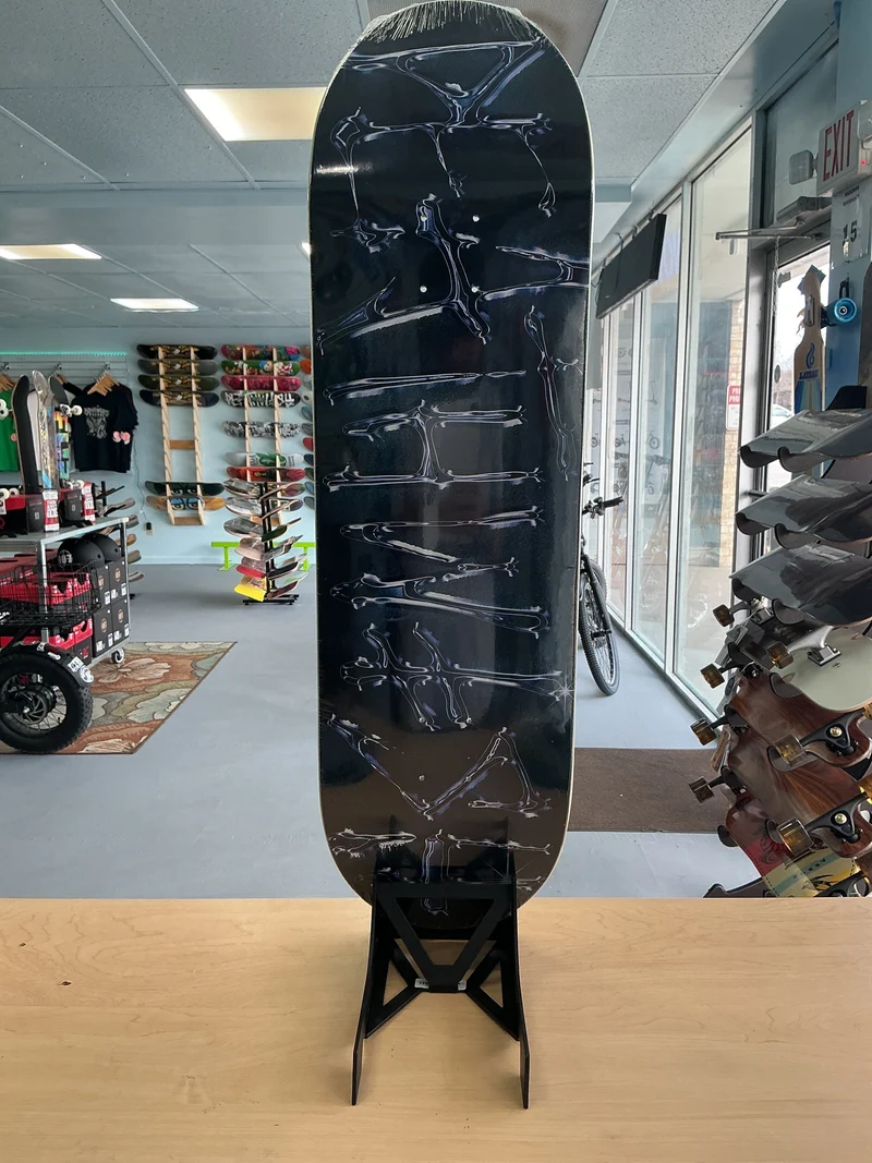 Deathwish Team OG Spray Chrome/Black Deck 9.0”