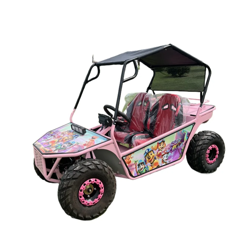 Kart électrique Drift double pour enfants
