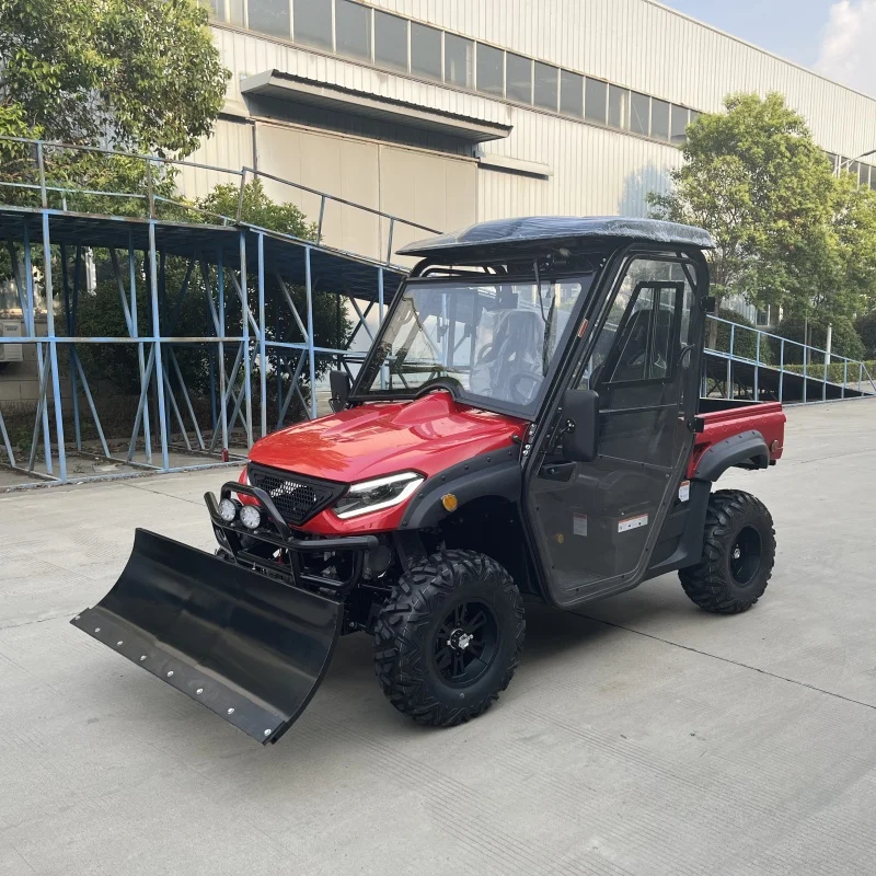 UTV électrique Kingwoo RUF725X 4x4 2 places avec chasse-neige