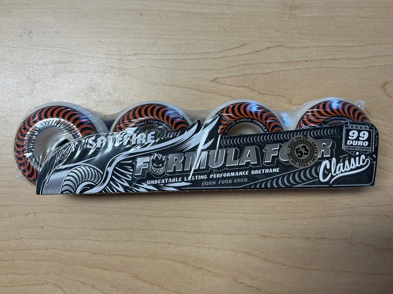 Spitfire Wheels F4 Classic 53mm 99D