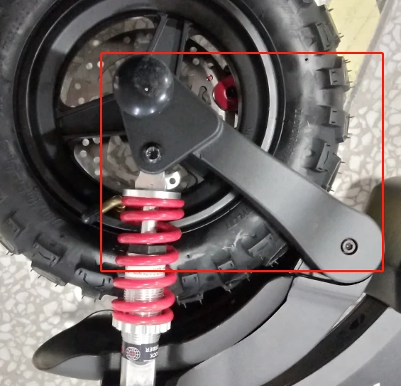 Bras oscillant amortisseur de trottinette électrique GT2/IX6