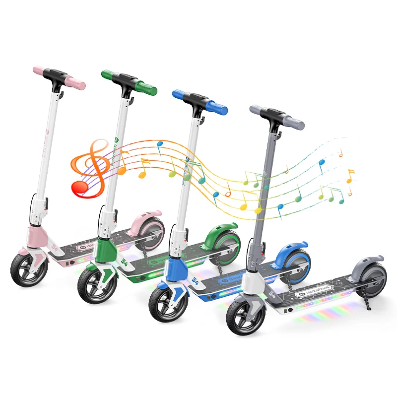isinwheel S4 Trottinette Électrique pour Enfant