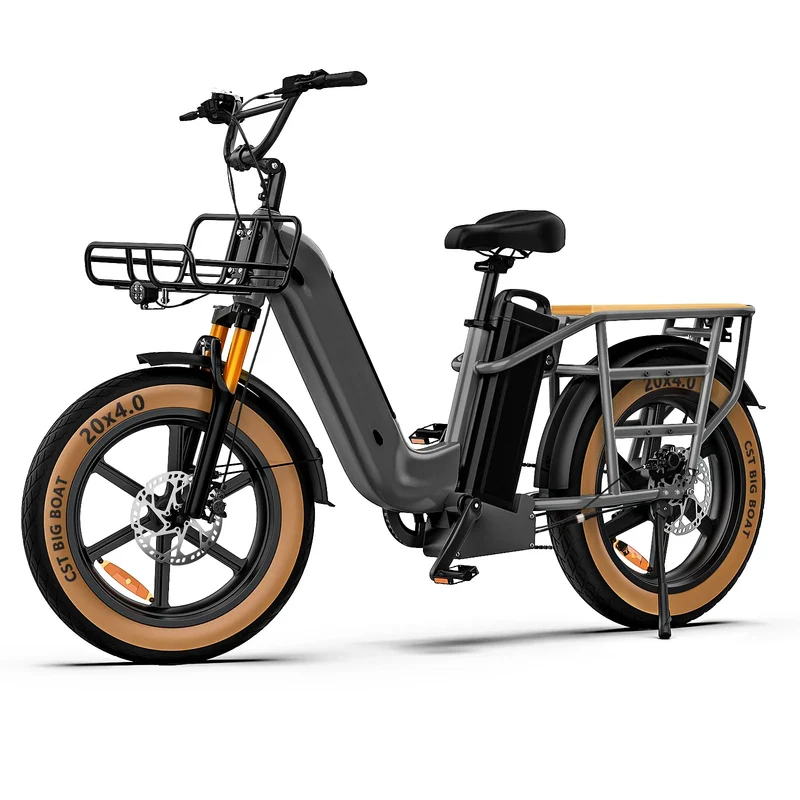 Vélo Électrique Longue Portée 750W Moteur 20" X 4.0 Pneu Gras Shimano 7 Vitesses
