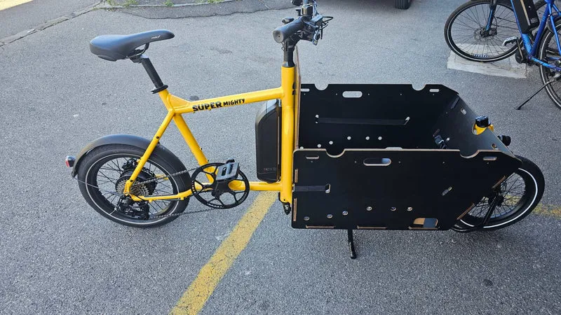 Cargo bikes super mighty moteur bafang 500w VAE