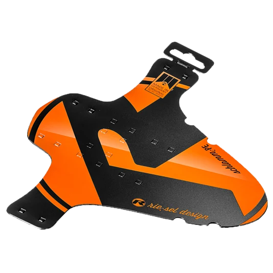 Schlamm PE orange avec emballage et attache câble