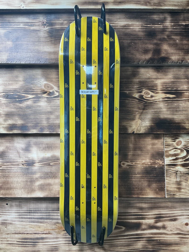 The Heart Supply Bee Stripes Deck 8”