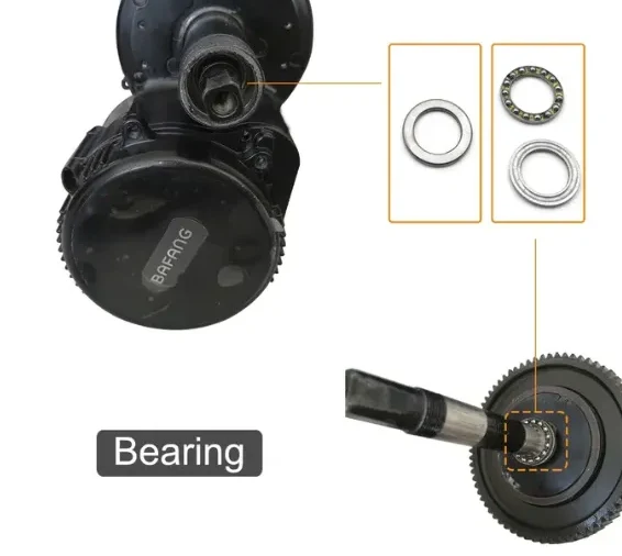 Kit rondelles et roulements pour moteur Bafang BBS01 / BBS02 (compatible BBSHD)