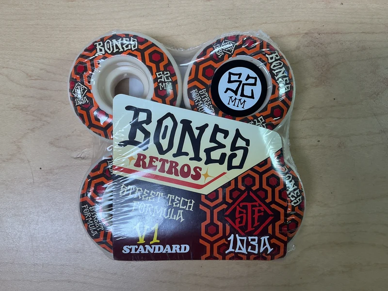 Bones Retros V1 52mm 103A 4pk