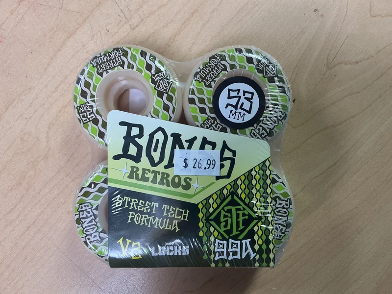 Bones Retros V2 53mm 99A 4pk