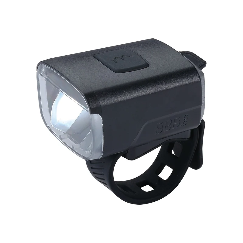 Lumière avant Stud33 Strap 130 Lumen avec accu, 4 Modi, libération rapide