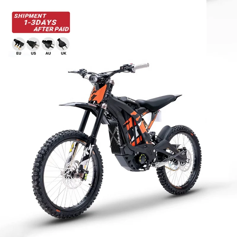 SURRON Vélo cross électrique 60V 6000W vitesse 75KM/H 40AH