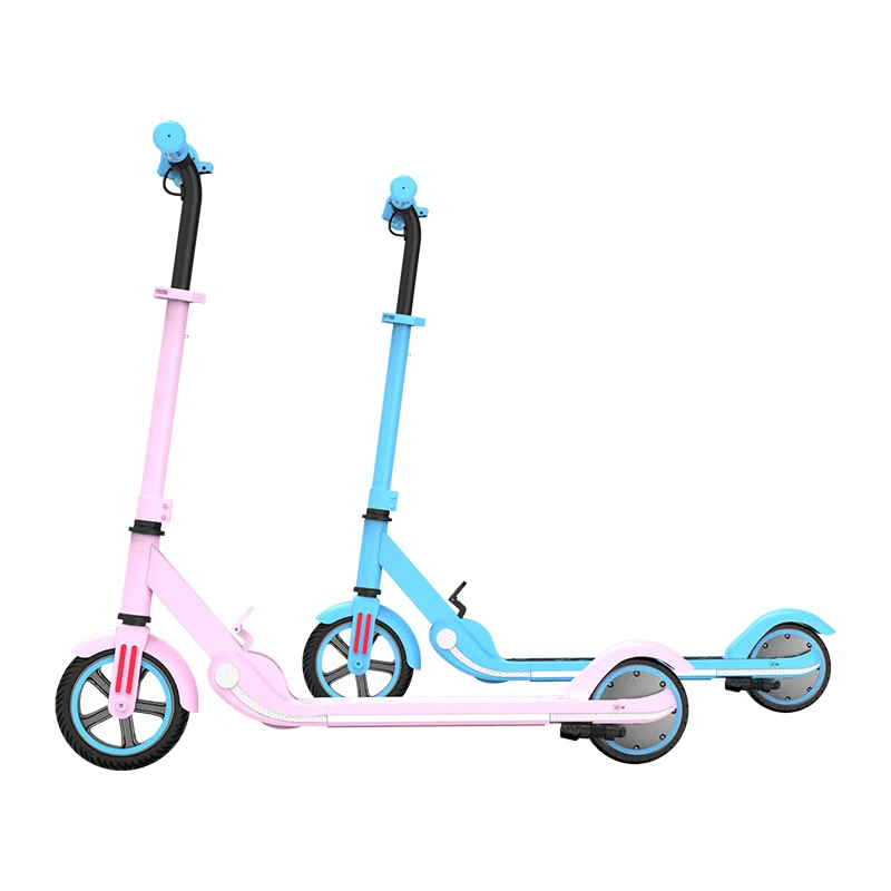 Trottinette électrique pour enfants 7Inch moteur 150 w vitesse max 16 km/h distance Max 10 km âge entre 6 et 14 ans poids trottinette 6.65 kg