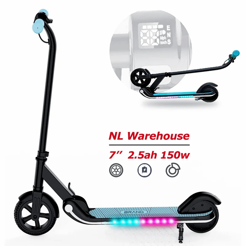 Trottinette pour enfant entre 6 et 14 ans max 16 km/h